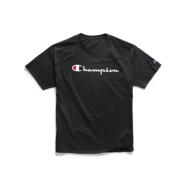 Classic Graphic T-Shirt, Script Logo - Image 7