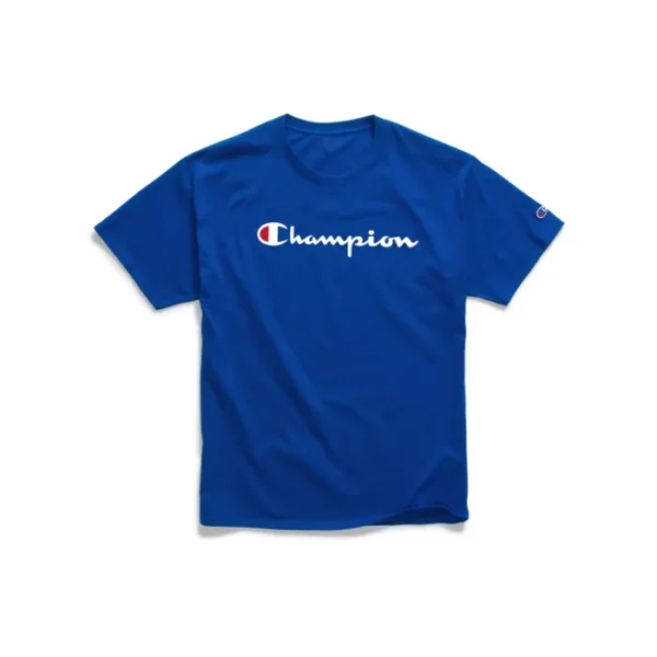 Classic Graphic T-Shirt, Script Logo - Image 4
