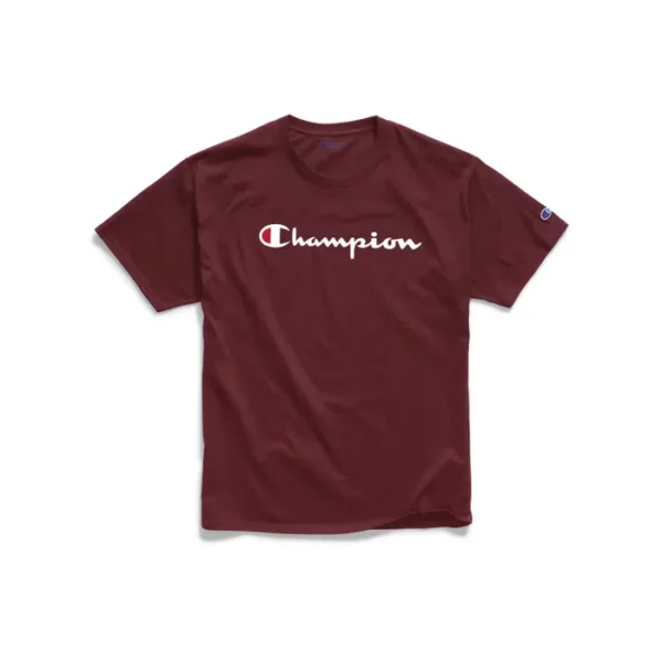 Classic Graphic T-Shirt, Script Logo - Image 3